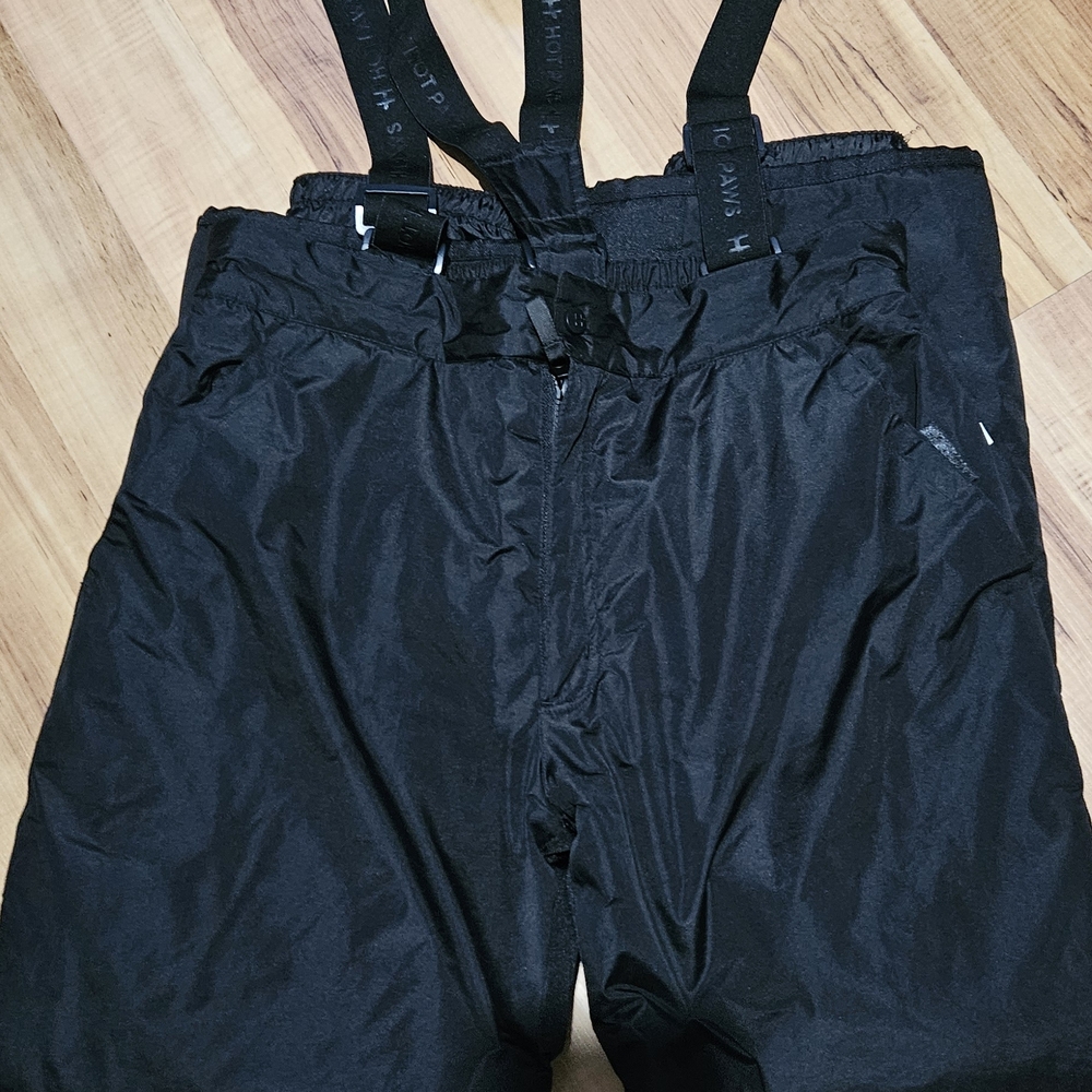 Men's Hot Paws Black Snow Pants